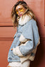 Cozy Couture Denim Puffer