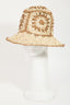 Geometric Glam Wide Brim Hat