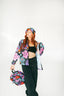 Electric Petals Festie Windbreaker