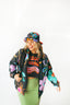 Electric Petals Puffer Jacket