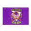 Introducing the Bad Bitches Love Bass Flag: this eye-catching purple flag showcases a vibrant butterfly surrounded by colorful hearts, leaves, and clouds, with the bold phrase “Bad Bitches Love Bass” in striking green and yellow letters. It’s the perfect rave accessory for anyone looking to make a statement at their next event!.