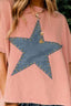 Celestial Chic Star-Studded Boho Tee