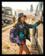 Electric Petals Puffer Jacket