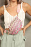 LoveStruck Chevron Sling Bag