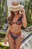 Boho Splash Short Sleeve Bikini & Festival Set