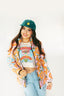 Disco Tribe Festie Club Crop Top