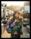 Electric Petals Puffer Jacket
