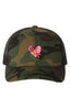 Electric Love Embroidered Camo Edition Trucker