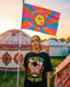 Wandering Back to Camp Festie Flag
