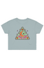 Stellar Disco Crop Top