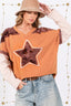 Stellar Vibes Oversized Long Sleeve Top