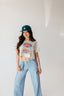 Disco Tribe Festie Club Crop Top