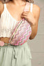 LoveStruck Chevron Sling Bag