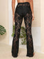 The Whitney Lace High Waisted Festie Pants