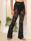 The Whitney Lace High Waisted Festie Pants