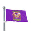 Show off your rave style with the “Bad Bitches Love Bass” Festival Campsite Flag, featuring a vibrant purple background adorned with a colorful butterfly, hearts, flowers, and lush green leaves. The bold and playful text is displayed above and below the artwork, making this flag perfect as an EDM totem or bass music festival accessory. Presented on a silver pole against a white backdrop, this eye-catching Festival Totem is sure to stand out at any event.