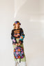 Electric Petals Puffer Jacket
