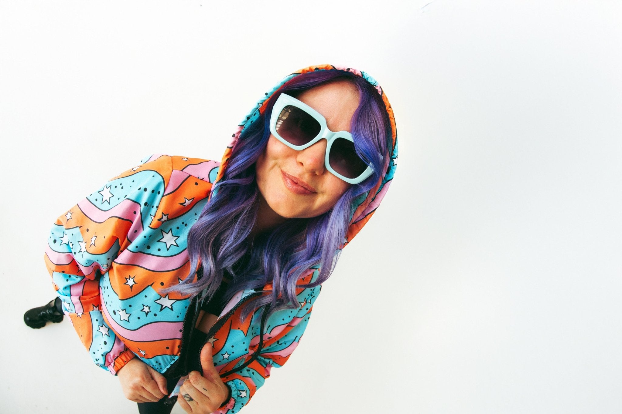 Synth Wave JacketSynth Wave Jacket – Retro Futuristic Boho Festival ...