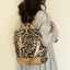 The Libby Leopard Luxe Backpack