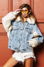 Cozy Couture Denim Puffer