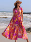 Sunset Harmony Midi Dress