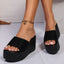 Retro Spice Wedge Sandals