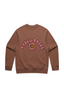 Graphic Desert Disco Crewneck with unique desert artwork, perfect for music festival fans and casual outfits relaxed fit, perfect layering piece for boho and retro festival fashion