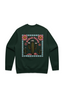 Retro-inspired Desert Disco Crewneck with bold desert graphics, perfect for stylish streetwear and festival looks