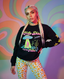 Unisex Disco Tribe crewneck, festival outfit essential in bright and playful colors