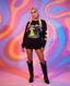Cosmic festival vibes with the Disco With the Tribe crewneck, colorful and cozy crewneck for Space lovers and music lovers