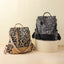 The Libby Leopard Luxe Backpack