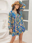 The Mari Balloon Sleeve Mini Dress