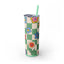 Flower Funk Checkered Tumbler