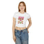 XOXO Garden Girl Crop Tee