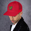 Electric Love Embroidered Red Trucker Hat