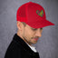 Electric Love Embroidered Red Trucker Hat