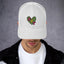 Electric Love Embroidered Red Trucker Hat