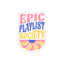 Epic Playlist Society Stickers