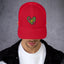 Electric Love Embroidered Red Trucker Hat