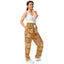 Floral Groove Wide Leg Festival Joggers